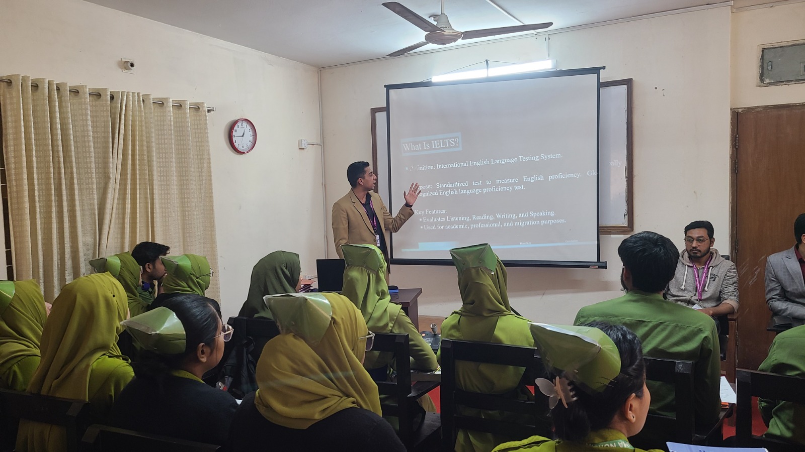 IELTS preparation seminar at MLI