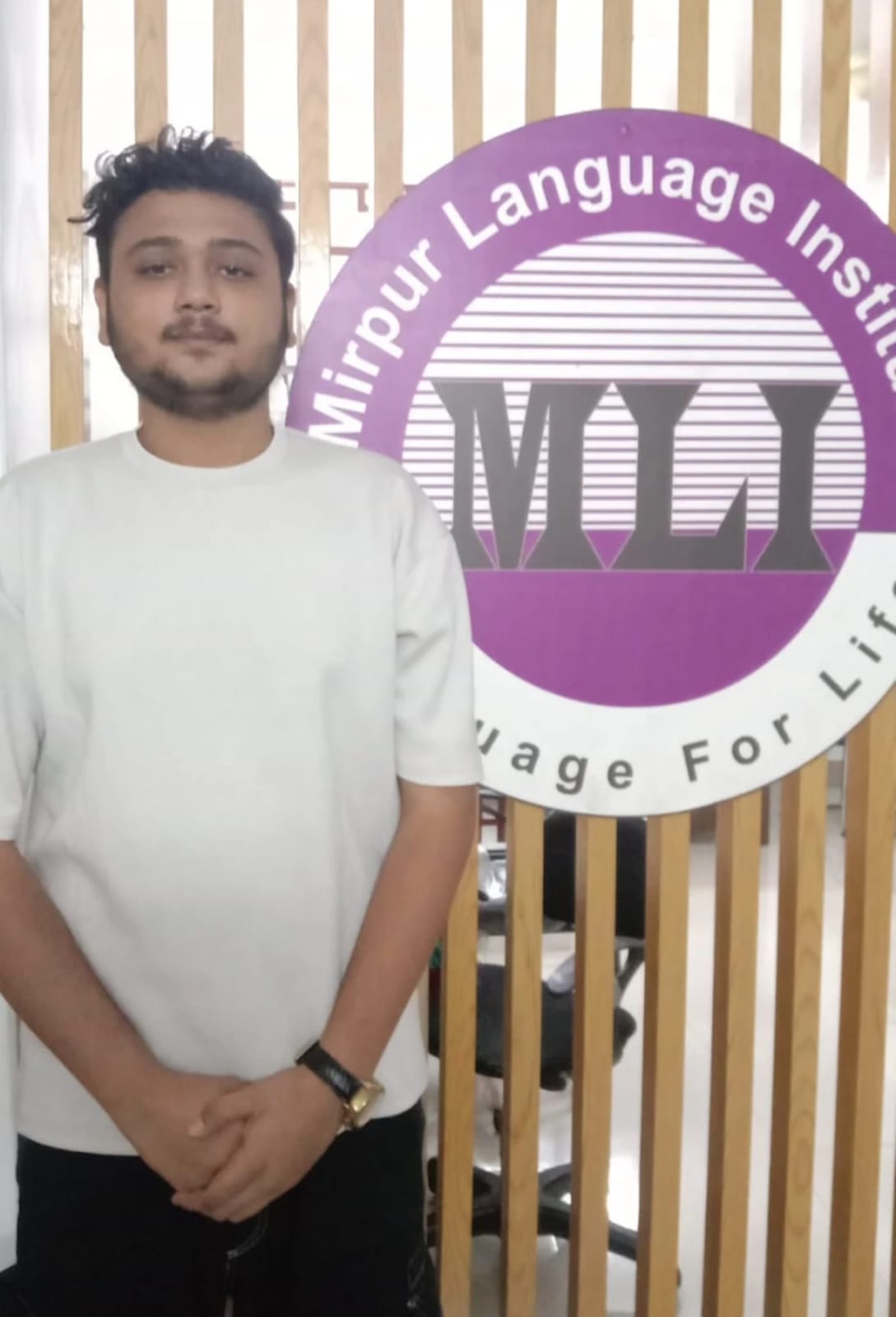 MLI student at the institute