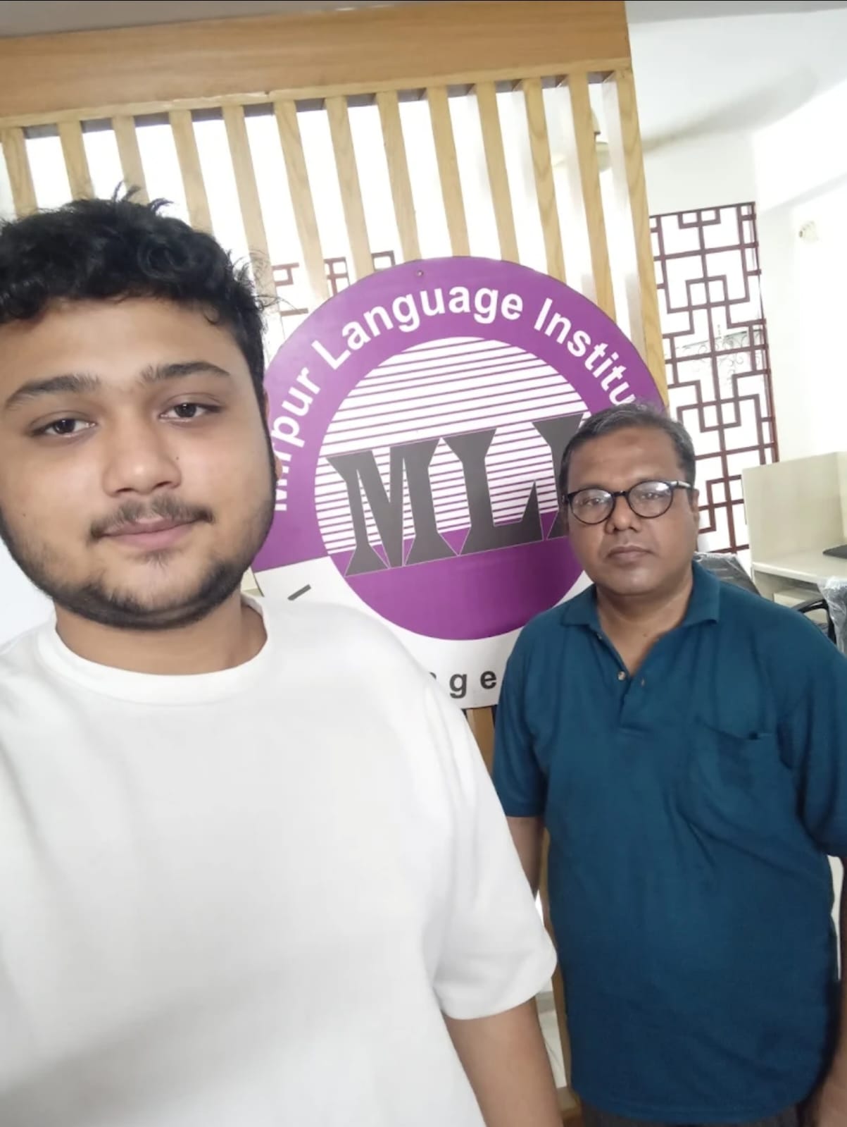 MLI students with their mentor