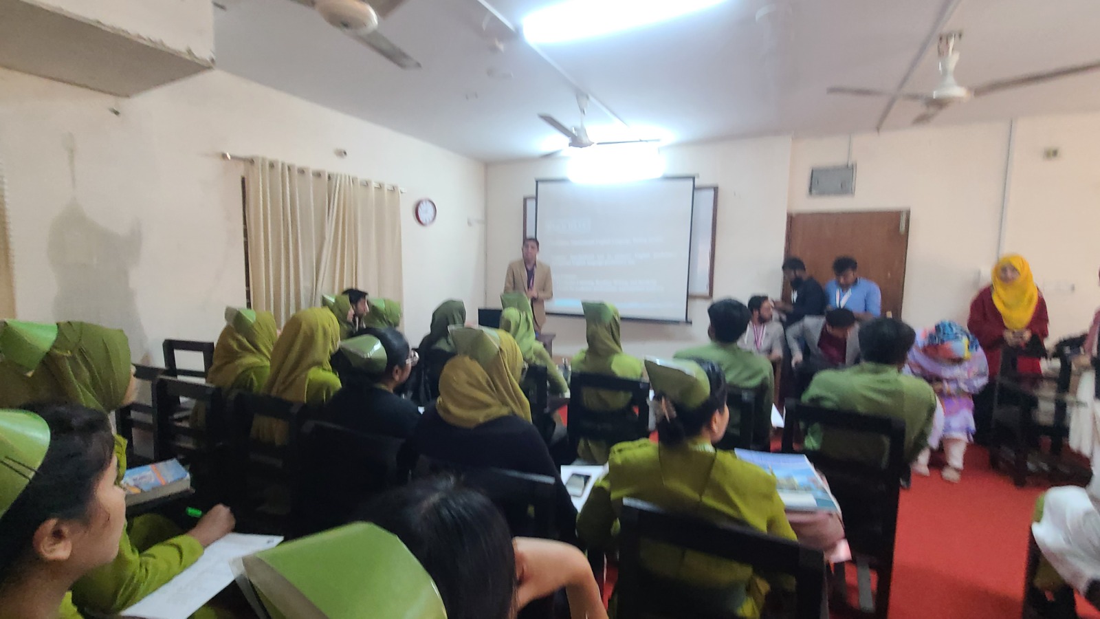 Seminar presentation at MLI